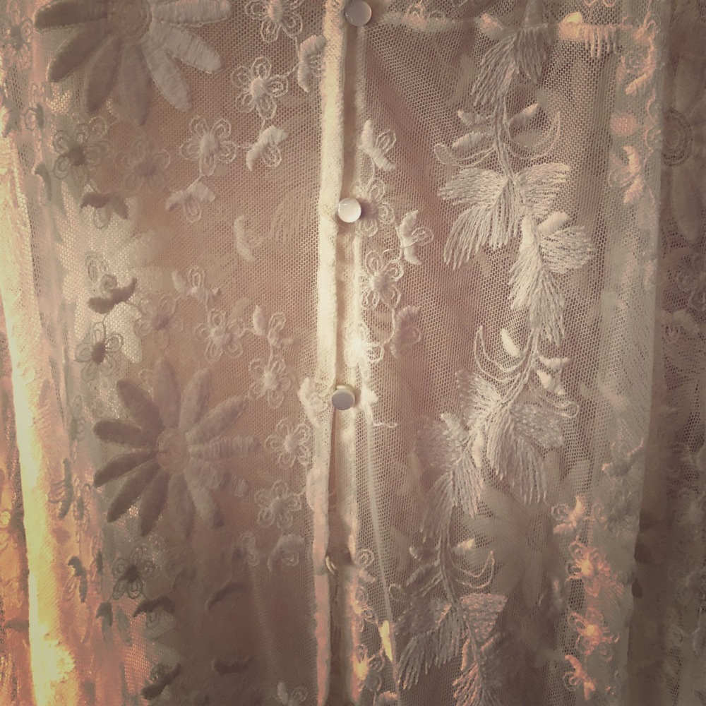 Free people slip and lace dress